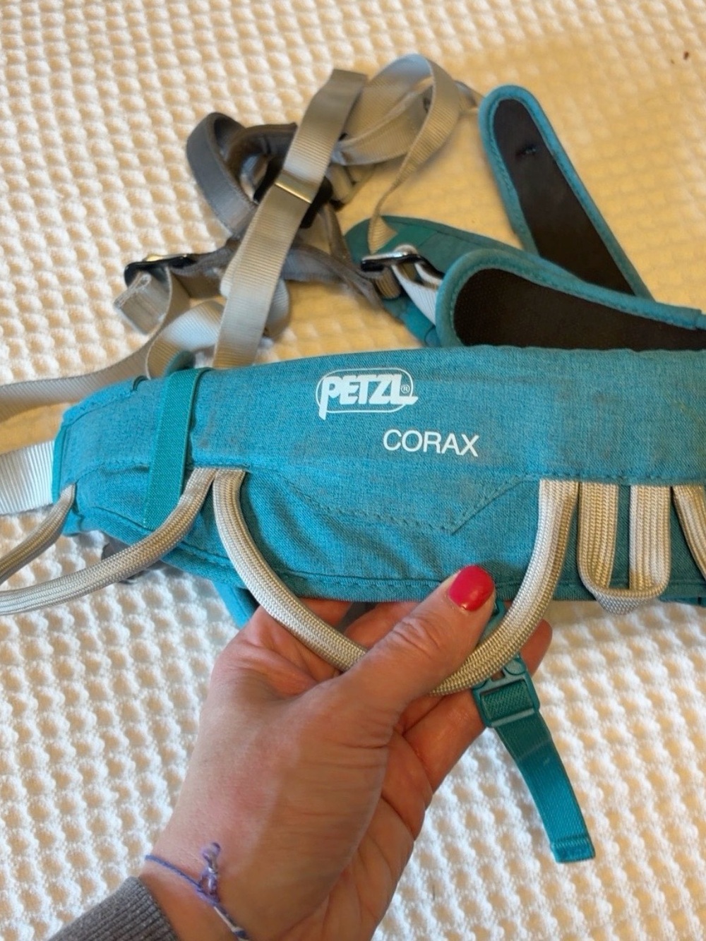 Petzl Corax Adjustable Climbing Harness Size 1